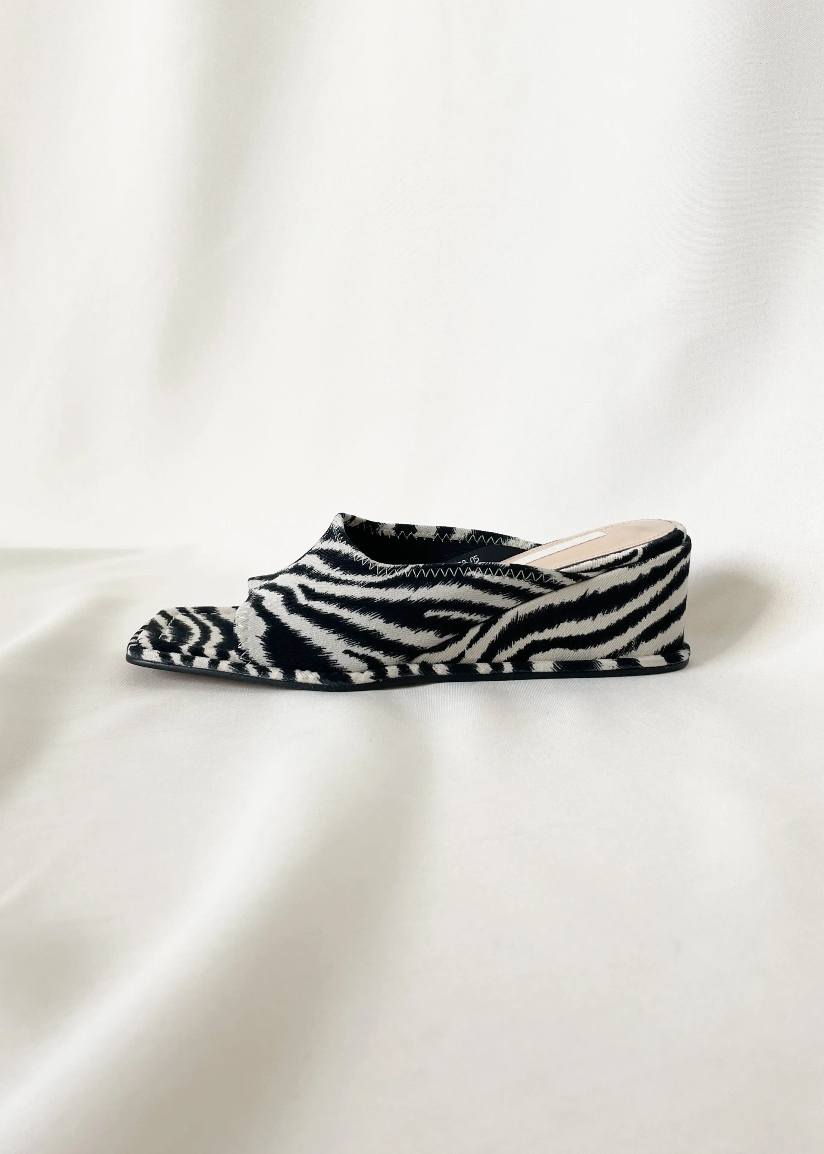 Wedge Heel Slide Sandals