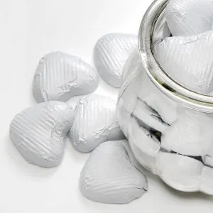 White Chocolate Hearts